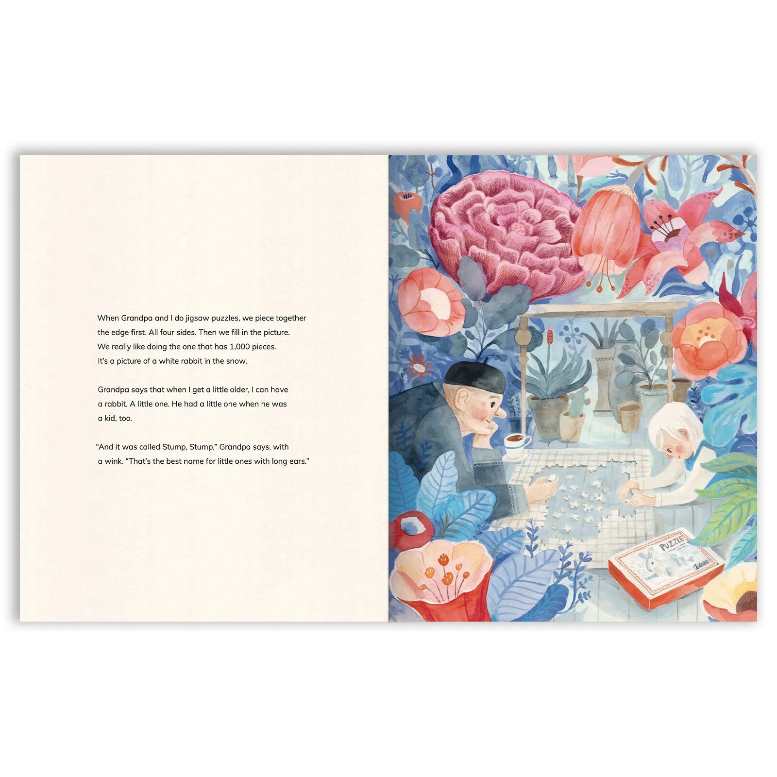 Coffee, Rabbit, Snowdrop, Lost